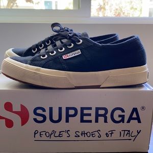 Superga COTU black canvas